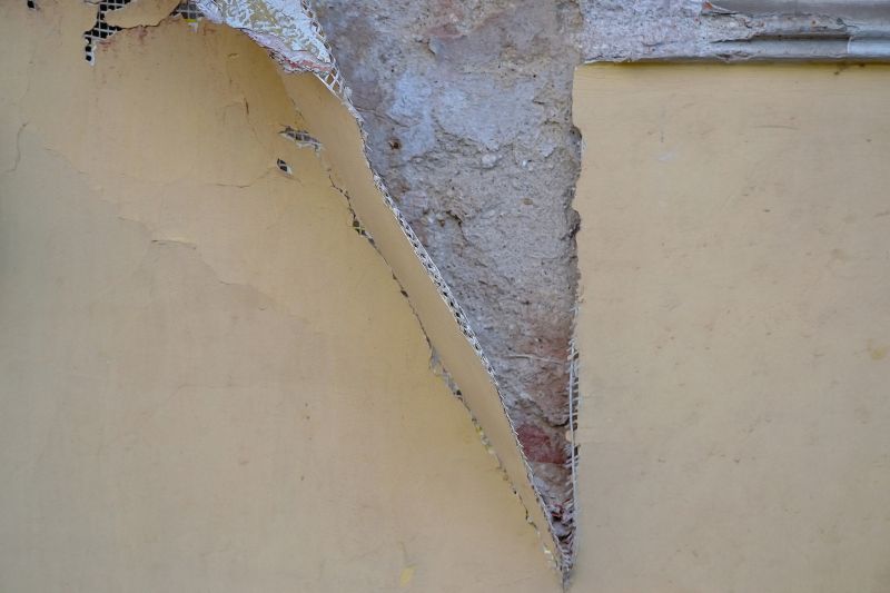 Cracked Stucco Repair detail